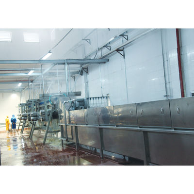 সম্পূর্ণ মুরগির হত্যার লাইন 500-10000bph Slaughterhouse Poultry Killing Equipment