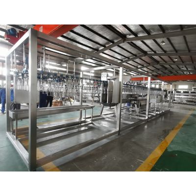220V / 380V মুরগির বধ লাইন 500 Bph হাঁস-মুরগির প্রক্রিয়াকরণ সমাধান